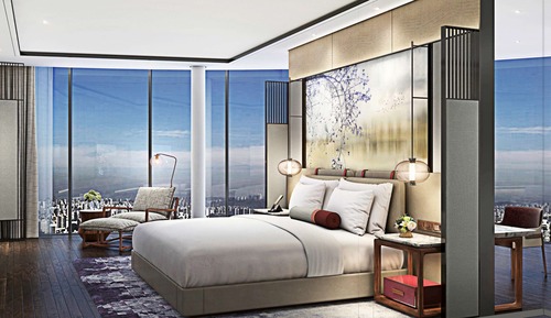 Family Room, Multiple Beds, City View