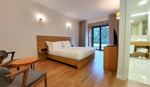 Comfort Double Room, 1 Queen Bed, Terrace, Garden View