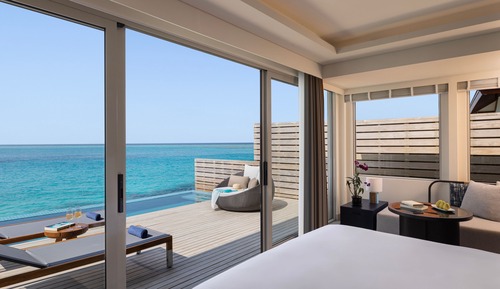 Over Water Pool Villa