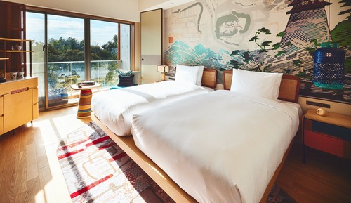 Standard Room, 2 Twin Beds (Castle View, Furnished Balcony)