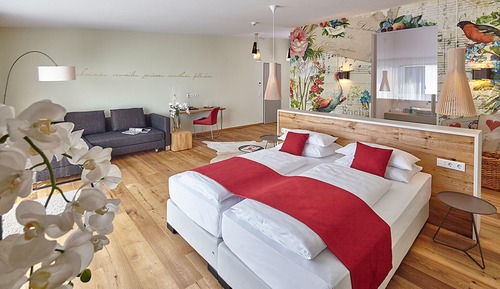 Junior Suite Romantik, 1 Doppelbett und Schlafsofa