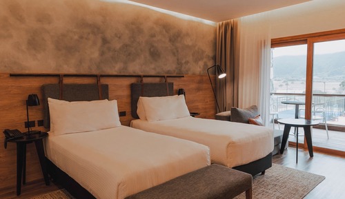 Room, 2 Twin Beds, Mountain View