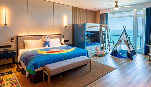 Family Room, 1 King Bed, Ocean View