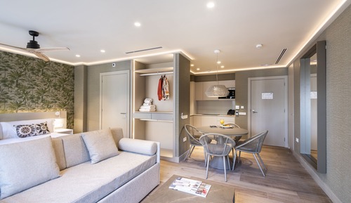 Comfort Studio, 1 Queen Bed with Sofa bed, Accessible, Park View