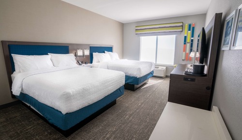 Room, 2 Queen Beds, Refrigerator & Microwave