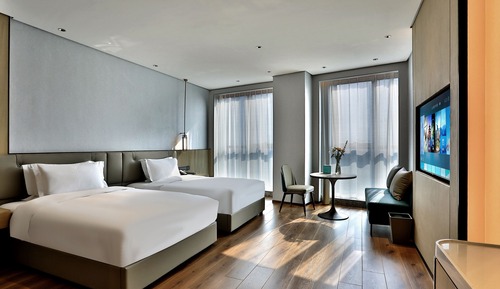 Deluxe Room, 2 Double Beds, Non Smoking