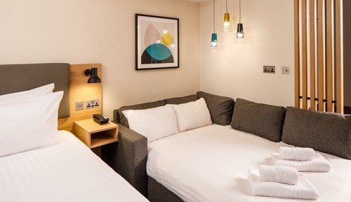 Standard Room, 1 Queen Bed with Sofa bed