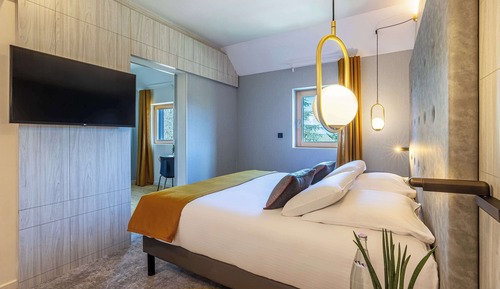 Classic Room, 1 King Bed, Non Smoking (with Single Sofabed)