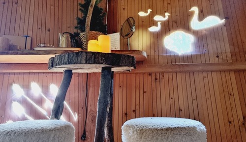 Cabin, Ensuite, River View (Cabane Au fil de l'eau)