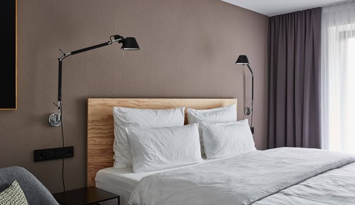Classic Single Room, 1 King Bed, Balcony, Mountain View