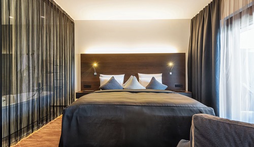 Deluxe Studio Suite, 1 King Bed with Sofa bed, Terrace