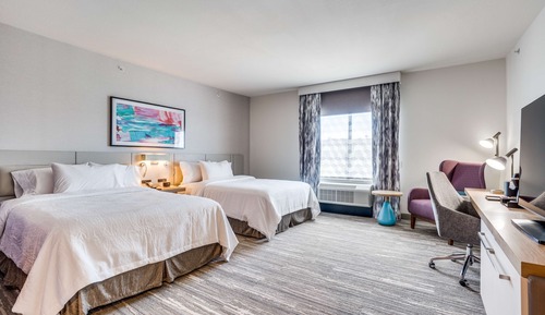 Suite, 2 Queen Beds, Accessible (Roll-In Shower)