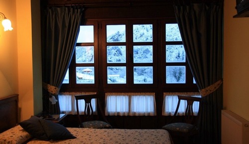 Double Room, Private Bathroom, Mountain View