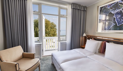 Double or Twin Room, Sea View, including evening spa access
