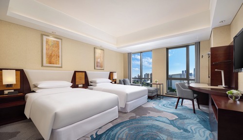 Club Room, 2 Double Beds, Non Smoking
