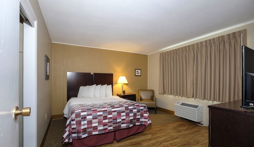 Standard Suite, 1 Queen Bed, Accessible (Smoke Free, Roll-In Shower)