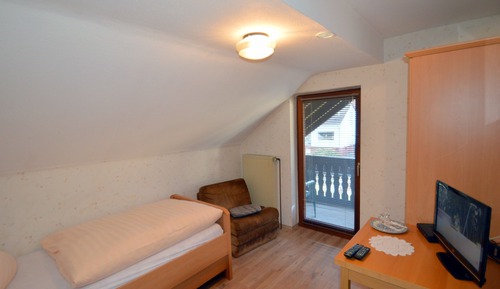 Standard Single Room, Ensuite, Garden View (mit Balkon)