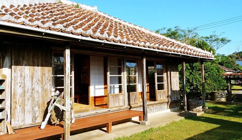Old Okinawa Style House