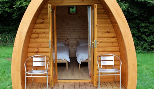 Cabin, Shared Bathroom (camping pod)