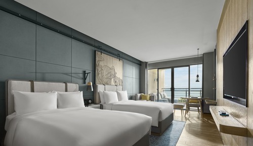 Room, 2 Double Beds, Balcony, Oceanfront