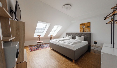 Deluxe Apartment, 1 King Bed, Terrace, City View