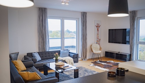 Deluxe Penthouse, 3 Bedrooms, City View