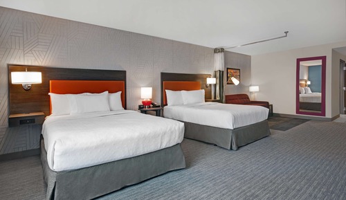 Studio, 2 Queen Beds, Accessible, Non Smoking (Hearing)