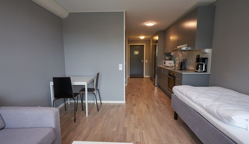 Studio, 2 Twin Beds
