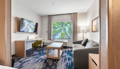 Suite, 1 King Bed with Sofa bed, Non Smoking