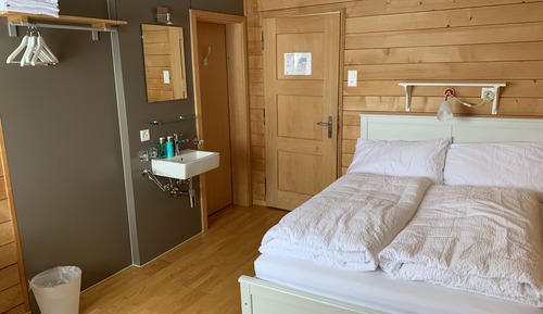 Basic Double Room, Shared Bathroom