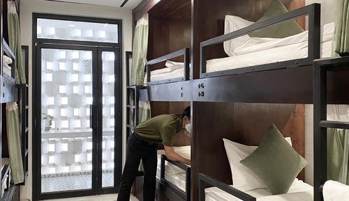 Single Bed In Mixed Dormitory Room