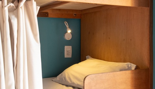 Shared Dormitory, Mixed Dorm, Shared Bathroom, Sea View (Prainha)