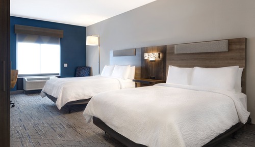 Standard Room, 2 Double Beds, Accessible (Mobility, Roll-In Shower)