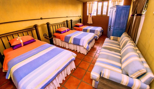 Triple Room, 3 Twin Beds, City View