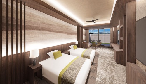 Deluxe Room(With open-air bath)(With Sauna)
