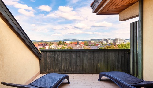 Luxury Apartment, Balcony