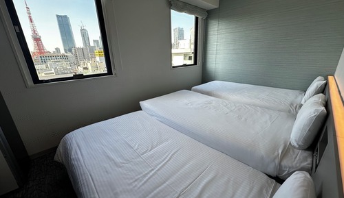 Tower View Deluxe Twin Room