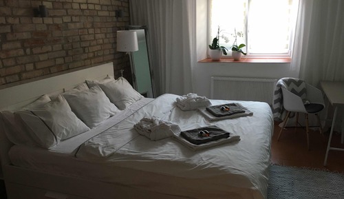 Romantic Apartment, Kitchenette, Garden View