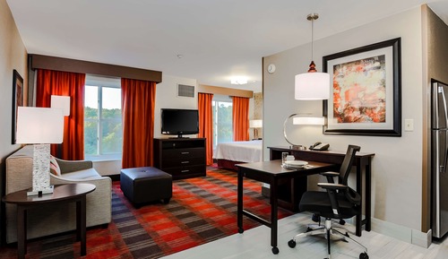 Suite, 1 King Bed, Accessible, Non Smoking (Mobility & Hearing, Roll-in Shower)