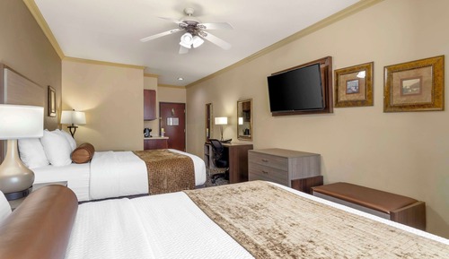 Suite, 2 Queen Beds, Non Smoking, Microwave