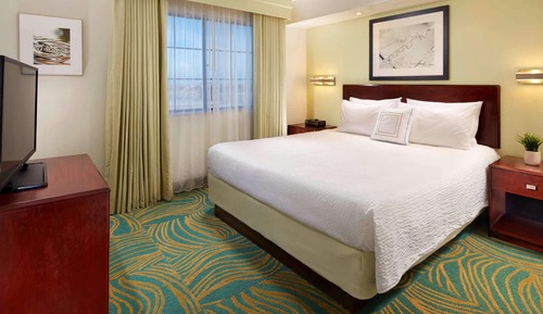 Suite, 1 King Bed, Non Smoking, Refrigerator & Microwave (Living Room;with Sofabed)
