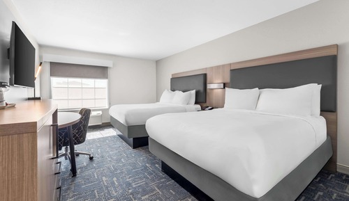 Standard Room, 2 Double Beds, Non Smoking