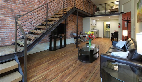 Lofted Studio (2nd and 3rd Floors)
