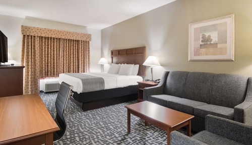 Junior Suite, 1 King Bed, Non Smoking, Refrigerator & Microwave (with Single Sofabed)
