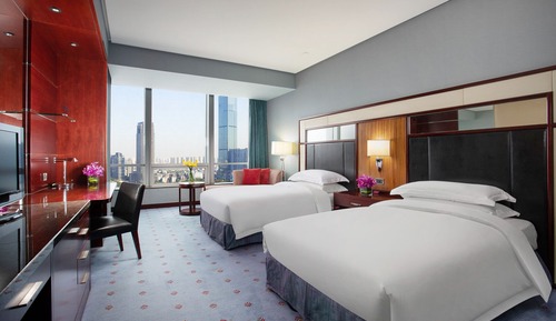 Standard Room, 2 Twin Beds (High Floor)