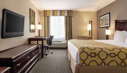 Room, 1 King Bed, Accessible, Non Smoking (Mobility/Hearing, Roll-In Shower)