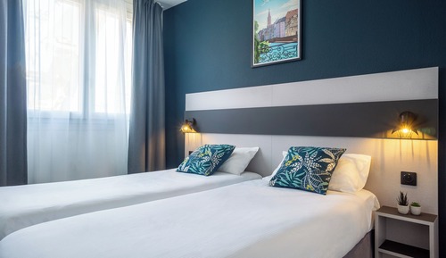 Comfort Studio, 2 Twin Beds