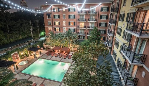 One Bedroom King Suite Pool View Balcony ADA