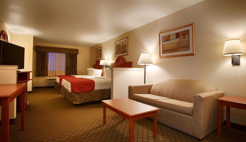 Suite, 2 Queen Beds, Non Smoking, Refrigerator & Microwave (with Single Sofabed)
