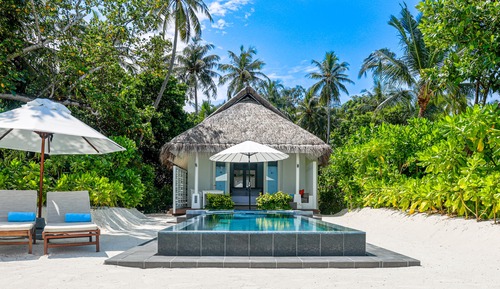 Villa, 1 King Bed (Romantic Beach Pool)